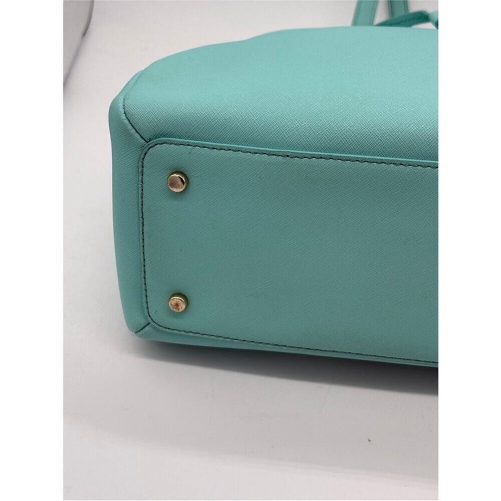Kate Spade New York Cape Drive Lynnie Tote, beautiful Tiffany blue, EUC - Picture 12 of 15